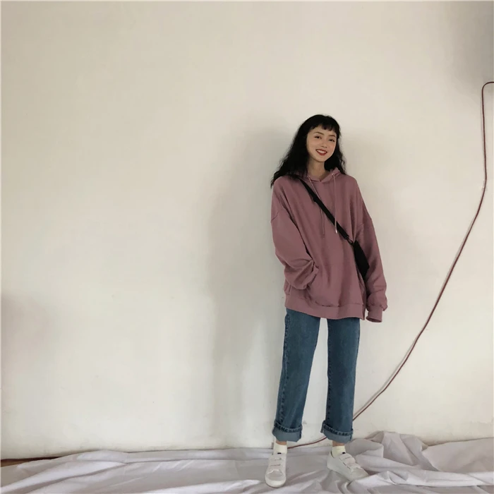 Mooirue сезон: весна-лето джинсы для женщин Femme Harajuku гладкой Высокая талия прямые тонкие женские джинсовые брюки основной синий брюк