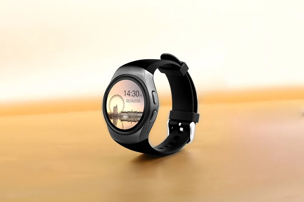 EXRIZU KW18 Bluetooth Смарт-часы телефон MTK2502C ips ЖК-монитор сердечного ритма Шагомер трекер умные часы Android часы для здоровья