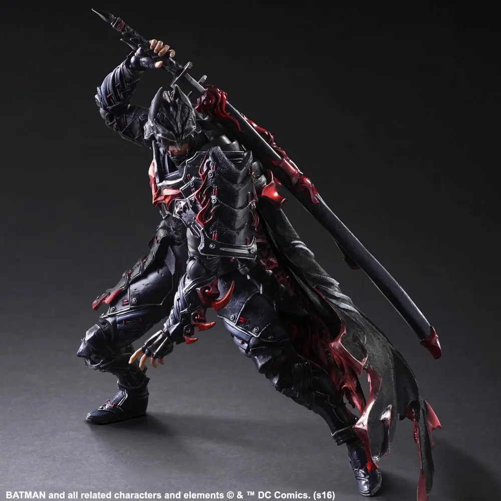New Version DC Comics Super Hero Batman Timeless Bushido Variant Play Arts Kai 27cm Action Figure