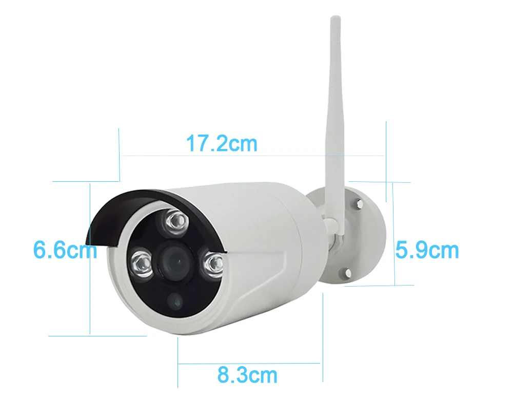 IMPORX 8CH CCTV система 1080P Беспроводной NVR комплект Открытый ночного видения безопасности IP CCTV камера системы безопасности комплект 10''LCD 2 ТБ HDD