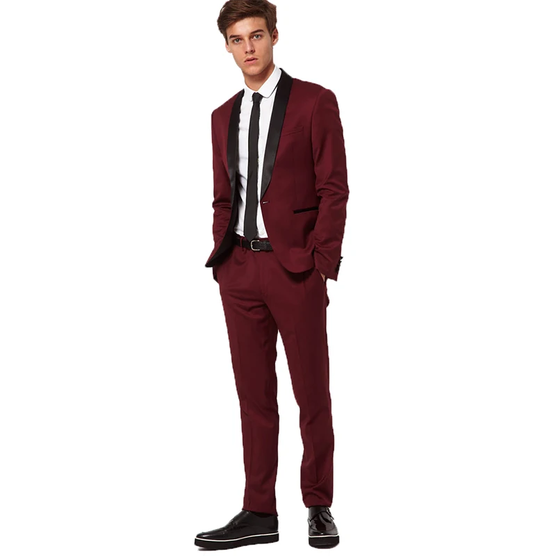 wine suit jacket
