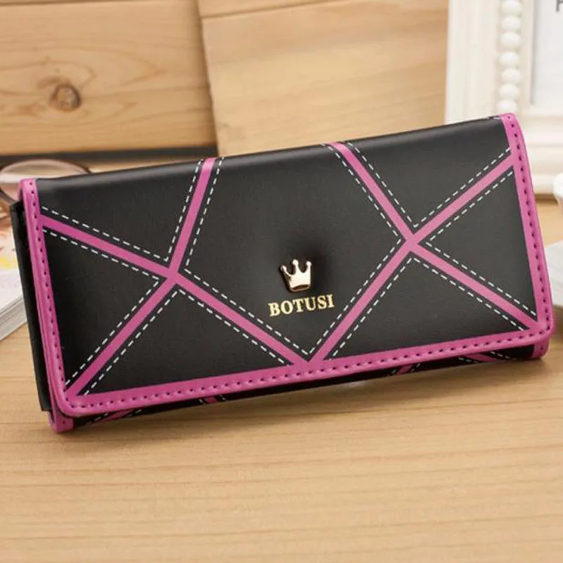 

Quality Guarantee Women Long Leather Clutch Purse Handbag Wallet womens wallets and purses portafoglio donna