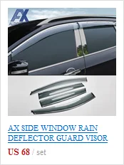 AX Chrome передние противотуманные свет лампы крышка противотуманных фар отделкой рамки окружают гарнир Автомобиль Стайлинг для Ford Escape Kuga 2013