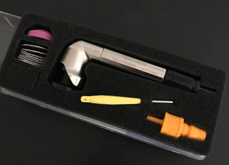 90-градусная пневматическая шлифовальная ручка микро машина набор инструментов