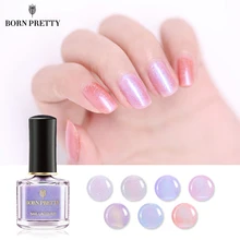 BORN PRETTY лак для ногтей голографический блеск лак для ногтей Цветной корпус маникюрный лак для ногтей
