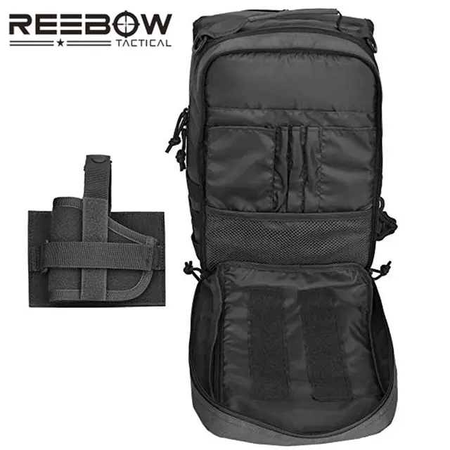 tactical sling bag with holster