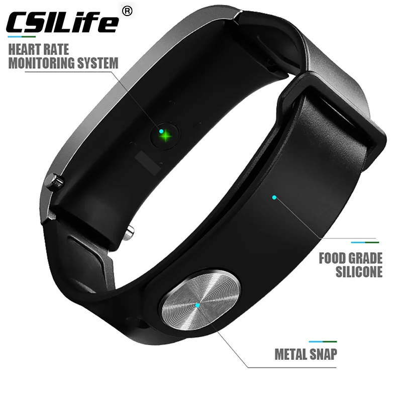 CSILife Bluetooth Y3 гарнитура обсуждение браслет пульсометр спортивные часы Smart band