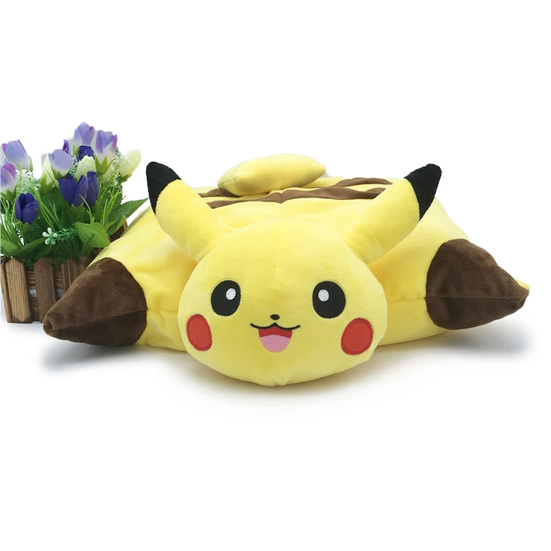 Bebe Kawaii Pikachu En Peluche Jouets 40 Cm Pikachu En Peluche Oreiller Sommeil Coussin Enfant Doux Animal En Peluche Poupee Bande Dessinee Toypia En Peluche Coussin Aliexpress