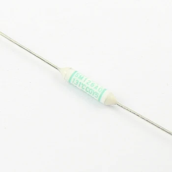 

10Pcs / Lot Microtemp Axial SM Thermal Fuse 131 Degree TF Cutoff 2A 250V SM126A0