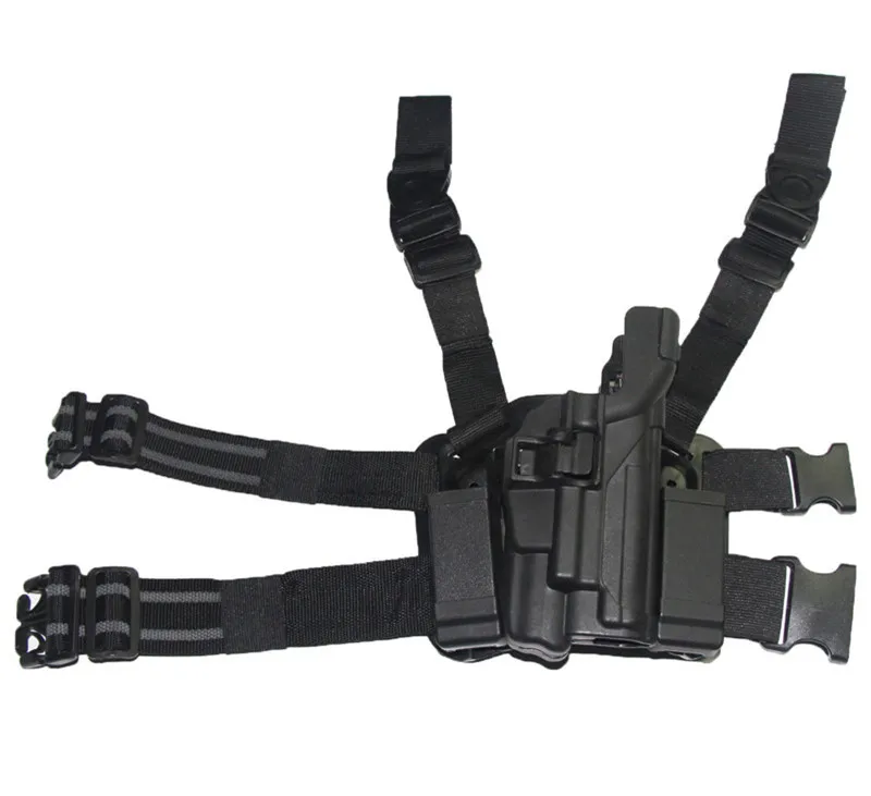 Tactical Hunting Accessories LV3 Sig Sauer P226 Holster With Light Bearing Set Gun Leg Holster