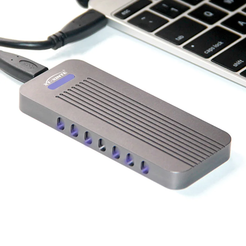 USB 3.1 Type C SSD адаптер M Φ M.2 к 3 1 конвертер для жесткого диска HDD чехол металлический