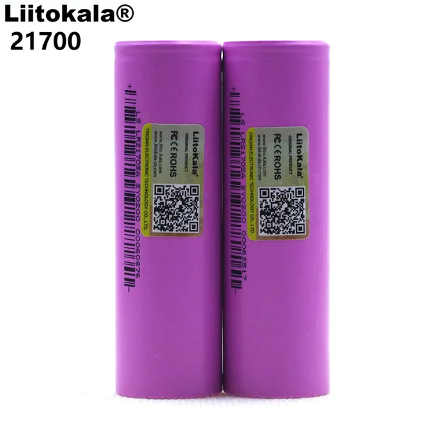 Liitokala 21700 li-lon батарея 4000 мАч В 3,7 в 15A скорость разряда мощность 5C ternary автомобиля литиевая батарея электрический батарея DIY