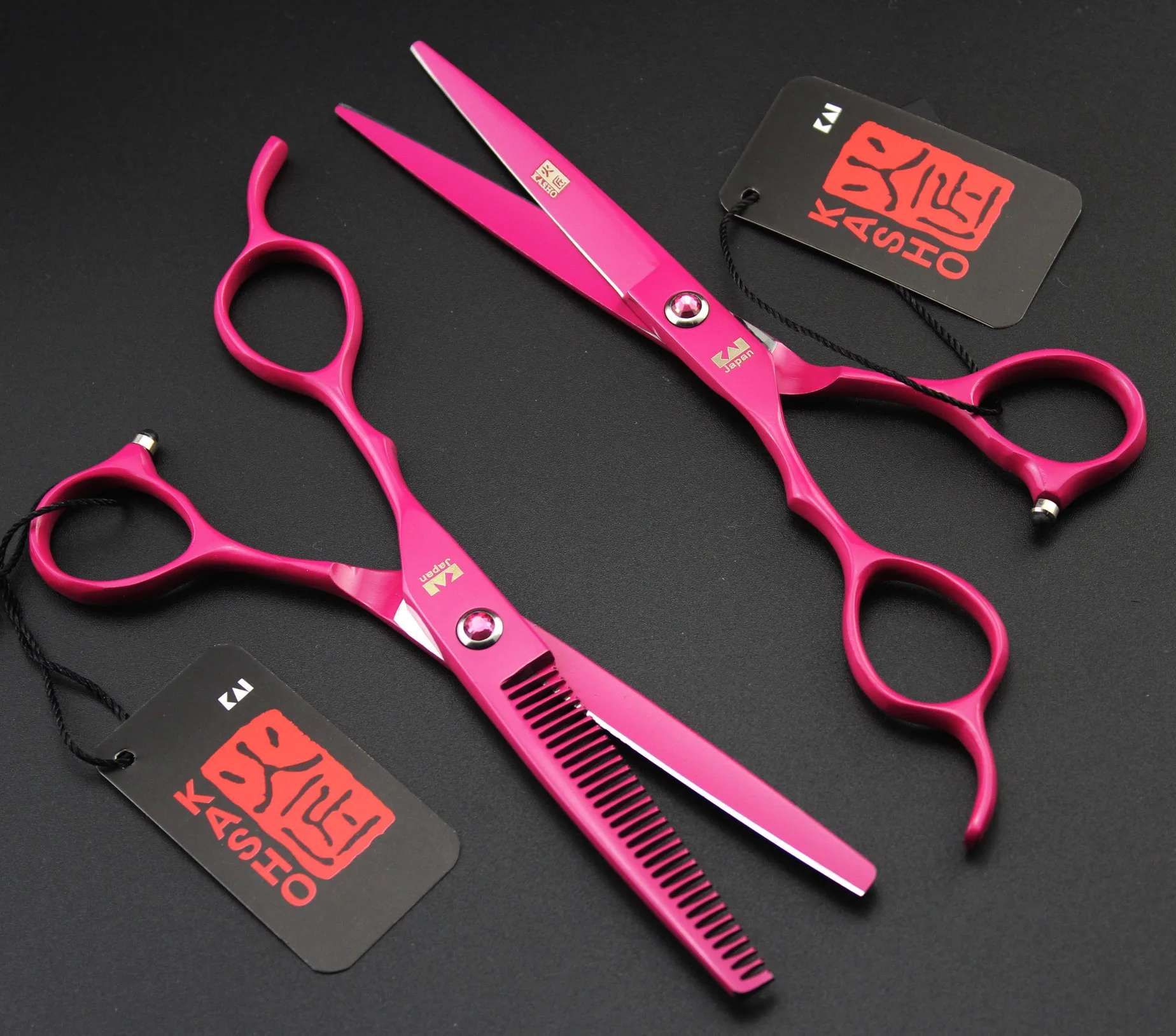 Japan 6 Inch Kasho Professional Hair Scissors Hairdressing Tools High