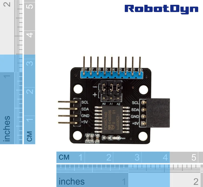 PCA8574 I2C ввода/вывода Плата расширения модуль 8 битный IC PCA8574AD|module i2c|ic modulemodule board |