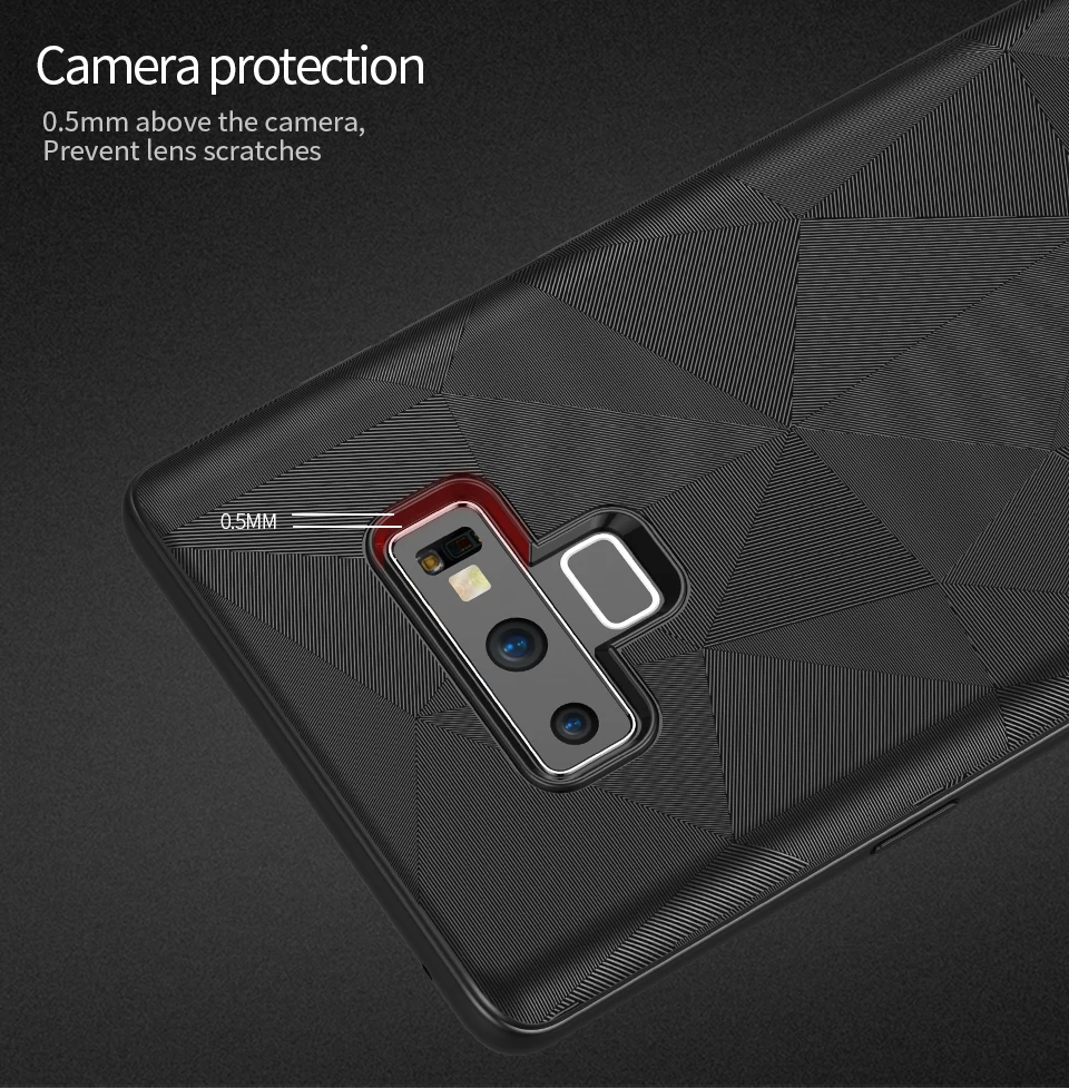 Ikrsses чехол для samsung Galaxy Note 9 роскошный Ультратонкий противоударный силиконовый чехол для Galaxy Note 9 силиконовый мягкий чехол
