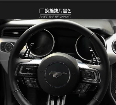 

Fit for ford mustang 15-18 carbon fiber shift knob gears