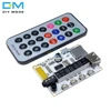 Wireless LED Digital Bluetooth Decoder Board Audio Sound Module With Infrared Remote Controller For Car MP3 FM TF Micro SD Card ► Photo 2/6