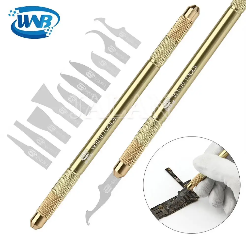 

WNB repair tool set CPU A7 A8 A9 A10 Motherboard Burin Remove Processors Knifes IC Chip Repair Thin Blade Tools Accessory