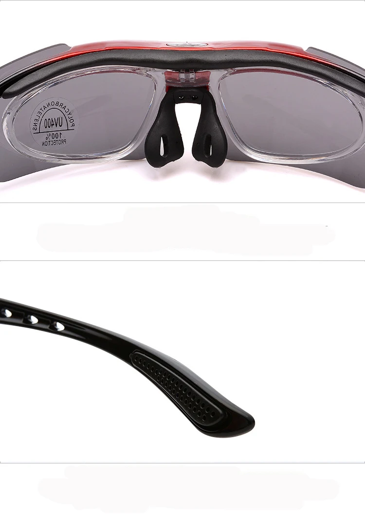 Мужские велосипедные Поляризованные клип для очков Zonnebril, солнцезащитные очки, ветрозащитные мужские и женские солнцезащитные очки для рыбалки, велоспорта, 1 комплект, 5 линз