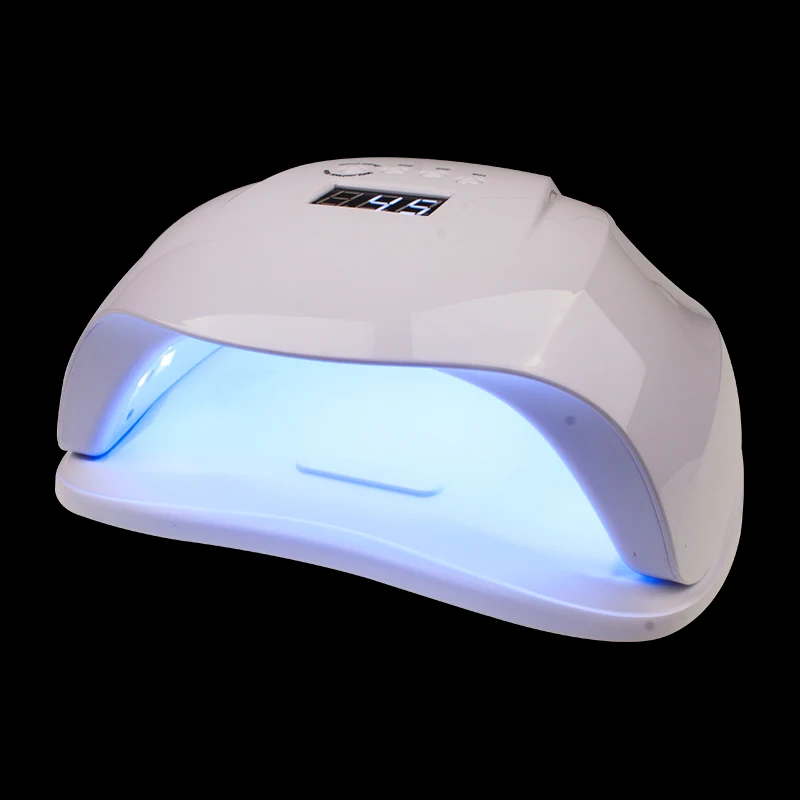 DCOVOR 80 Вт ледяная лампа для ногтей 10 S/30 S/60 S/99 S таймер УФ светодиодная лампа для сушки геля лампа для дизайна ногтей маникюрная машина сушилка для дизайна ногтей