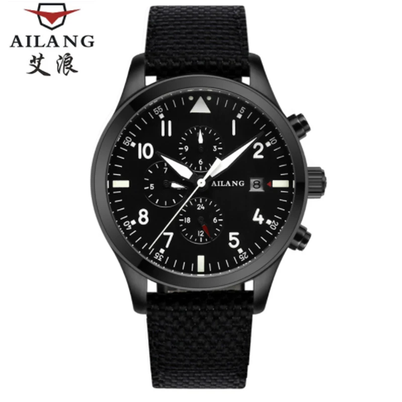 AiLang Элитный бренд Для мужчин смотреть автоподзаводом механические часы Мужская Мода Водонепроницаемый Для Мужчин Светящиеся Часы