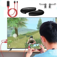 Контроллер Pubg HDMI кабель для Lightning Micro USB к HDMI адаптер конвертер кабель AV HD tv для IOS для iPhone iPad для Android