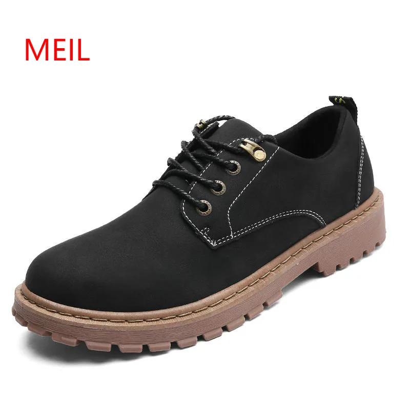 2020 Mens Comfortable Casual Tooling Boots Men Fashion British work Shoes Anti-Slip Wear-Resisting Work Shoes Men Ankle Boots 2020 Mens Comfortable Casual Tooling Boots Men Fashion British work Shoes Anti-Slip Wear-Resisting Work Shoes Men Ankle Boots