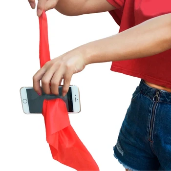 

Silk Through Phone Magic Tricks Close Up Magic Easy To Do for Professional Magician Gimmick Email Teaching Video-m15