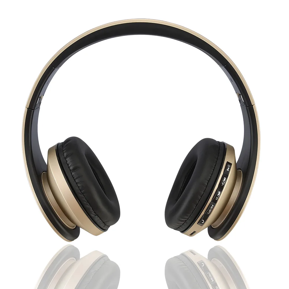 Wireless Headphone Bluetooth Earphone Earbuds Stereo Hifi Foldable