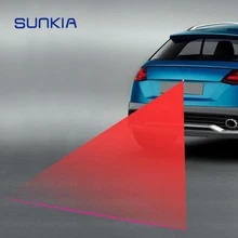 1Pcs SUNKIA Car Laser Fog Lamp Anti-Fog Light Auto Rearing Warming Light 12V For Toyota VW Benz Mazda Mitsubishi Free Shipping