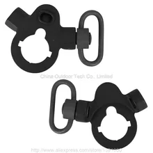 QD адаптер для крепления 2 Положение быстрого отсоединения приемник двойная петля Торцевая Пластина для M4 AEG