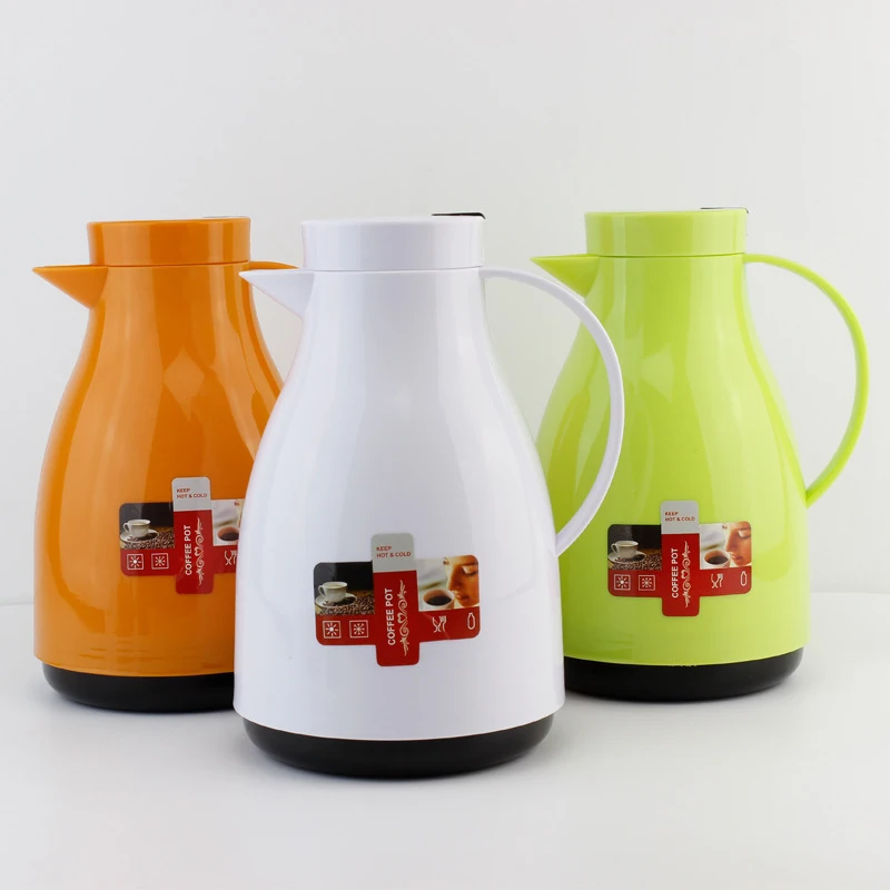 Double Layer Glass Liner Thermos Vacuum Flask Kettle Mini Small