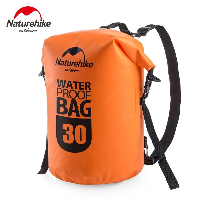 NatureHike Factory 500D сумка для воды Водонепроницаемая сумка для активного путешествия на плотах сумка для плавания пляжа кемпинга складной рюкзак тканевый резервуар для воды - Цвет: 30L Orange backpack
