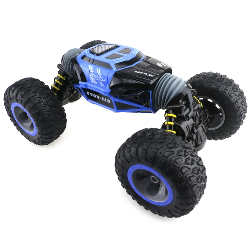 RC Stunt Car 2 4 Ghz 1/16 4WD амфибия автомобиль двухсторонний трюк гибкий руль внедорожная