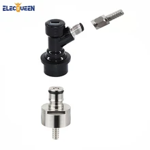 Нержавеющая шаровая Замочная карбонатная Крышка для газированных бутылок карбонатор-жидкость и шаровой замок разъединитель-1/" Барб