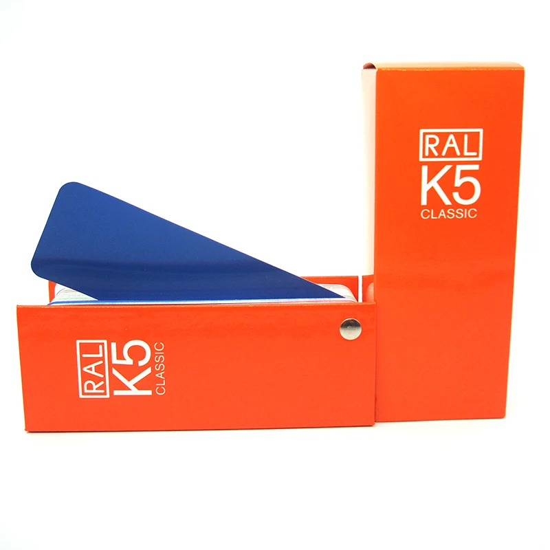 Карточка цвета RAL (цветная карточка Raul) краски полноразмерный