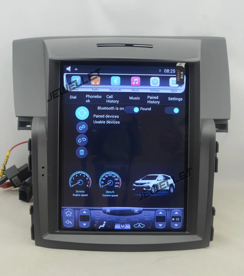 Discount 10.4" tesla style vertical screen Octa core Android 8.1 Car stereo GPS navigation for Honda CR-V CRV 2012-2016 4