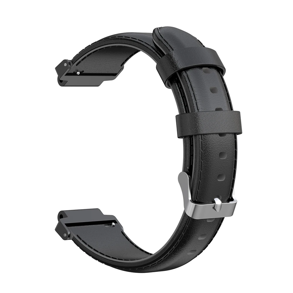 Ремешок для наручных часов, ремешок на запястье для Garmin Forerunner 220 230 235 620 735 S20 S5 S6 Смарт-часы замена ремешок из натуральной кожи