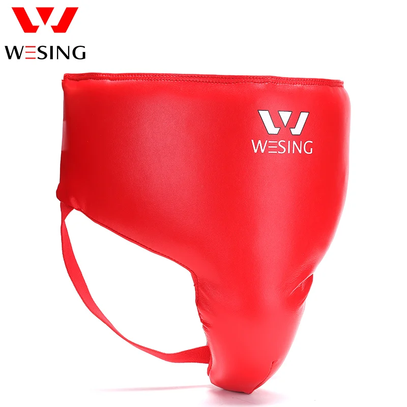 Wesing Men Groin Protector Abdominal Protector Boxing Sanda Groin Guard