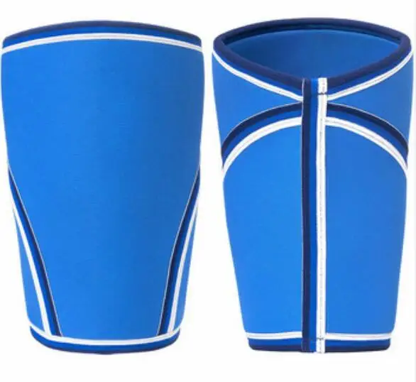 Koop 7mm Neopreen Knie Sleeve 7mm Custom compressie knie mouw voor Squats
