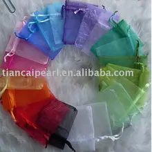 MKI889! 1000 шт. Ювелирная подарок органза сумки 9x12 см подарок мешок ювелирных изделий мешок пакет ювелирных изделий