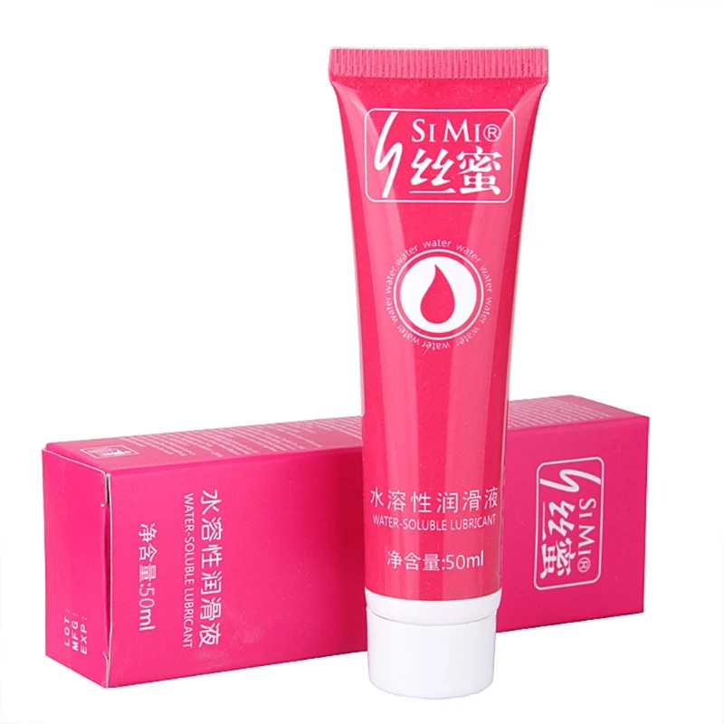 50ml Sex shop silky lubricant gel oil for couple Water-soluble Based Lubes Glide Body Lube Massage Lubricant Lubricating Oil