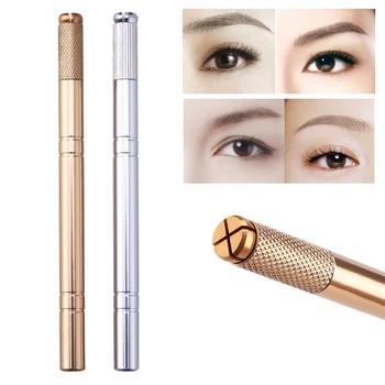 

New 1 Pc Eyebrow Pen Tattoo Machine Needle 3D Fog Eyebrow Semi-Permanent Makeup Embroidery Hand-Embroidered Manual Pencil