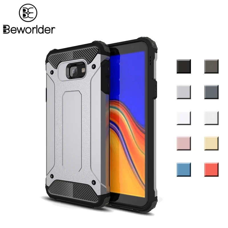 Beworlder для Samsung Galaxy J4 Plus 2018 J415 чехол двухслойный TPU PC полная защита Броня Жесткий