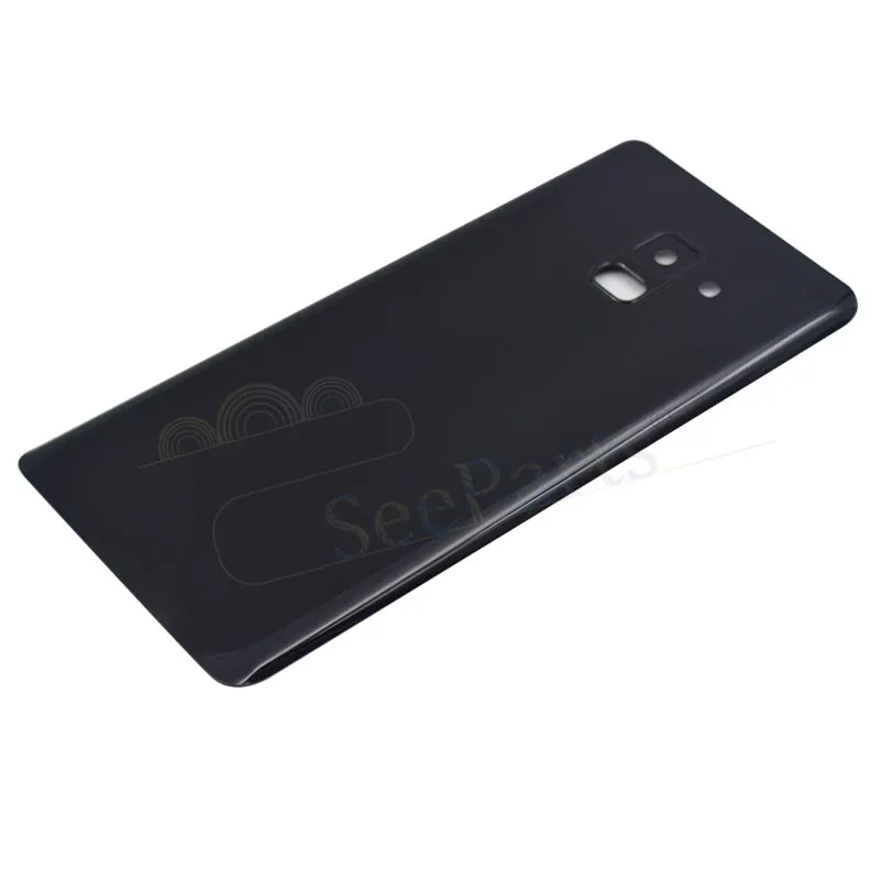 For Samsung Galaxy A8 Plus 2018 A730 A730F Battery Cover Back Door Housing Case With Camera 4