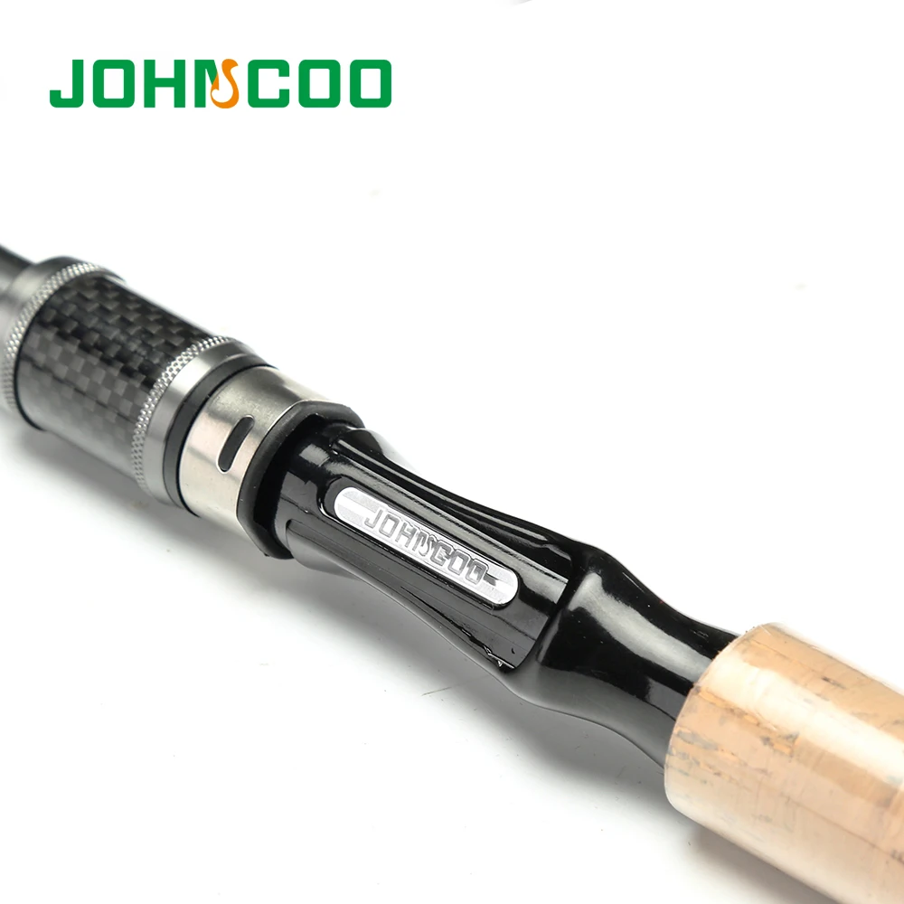 JOHNCOO Hot Selling Spinning Rod Combo 2.1m 2.4m 2.7m 3m Carbon Fishing Rod Travel Rod Set Medium Fast 10-25g Fishing Tackle