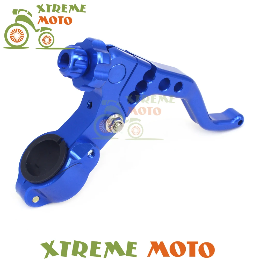 Billet Short MX Clutch Lever Perch 2 Fingers For YZ YZF WR WRF YZ125
