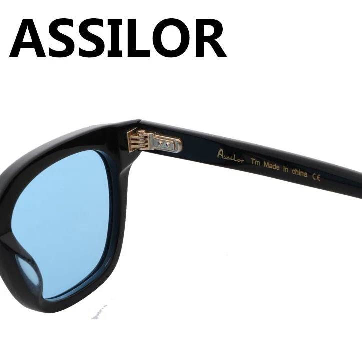 Assilor HD поляризованные дизайн UV400 Ультрафиолетовый с красочные линзы Для женщин и Для мужчин модные солнцезащитные очки с квадратной оправой