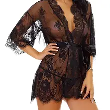 Сексуальное женское нижнее белье, сексуальное нижнее белье, кружевное нижнее белье, куколка Эротическое Прозрачное платье DJ054