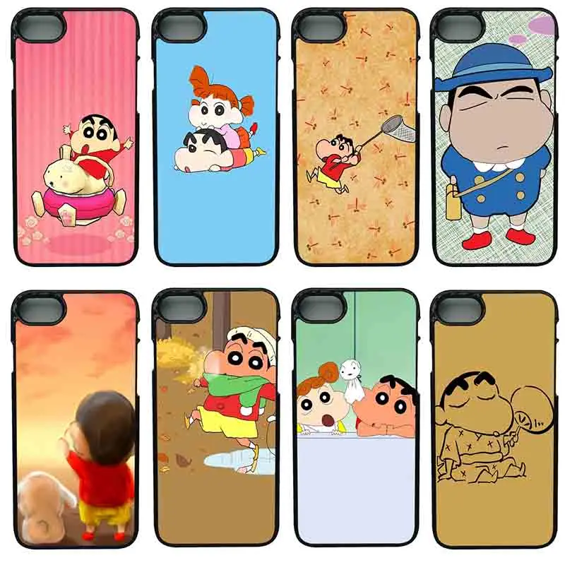 Crayon Shin-chan Elephant Dance Style Phone Cases Hard Cover For iphone 8 7 6 6S Plus X 5S 5C 5 SE 4 4S iPod Touch Shell |